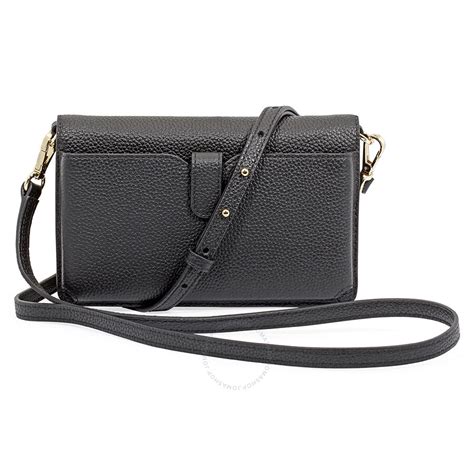 michael kors phone crossbody - black|Michael Kors smartphone crossbody.